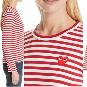 Commes des Garçons PLAY tee